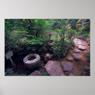 TSUKUBAI BASIN I KOTO-IN-TEMPLE POSTER