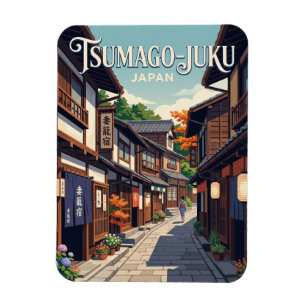 Tsumago, Japan, gränd Japan Magnet