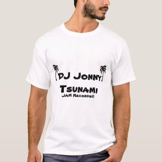 Tsunami för DJ Jonny Tee Shirt
