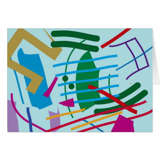 Tsunami Hälsningskort (Framsidan Horizontal)