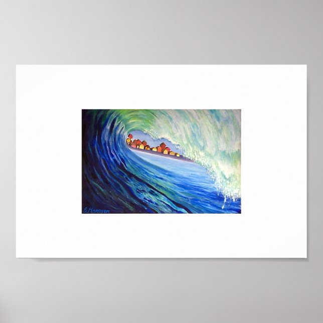 Tsunami Poster (Framsidan)