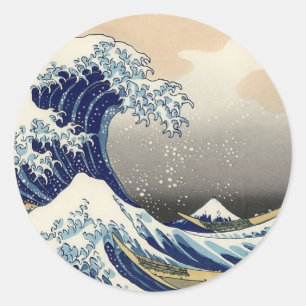 Tsunami Runt Klistermärke