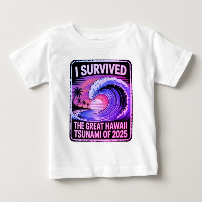 Tsunami testat - Hawaii Vacation Champion T Shirt (Framsida)
