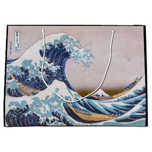 Tsunami Underbar Wave från Kanagawa Japan av Hokus