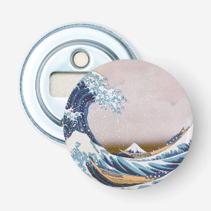 Tsunami Underbar Wave från Kanagawa Japan av Hokus Flasköppnare