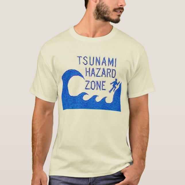 Tsunamifarazon T-shirt (Framsida)