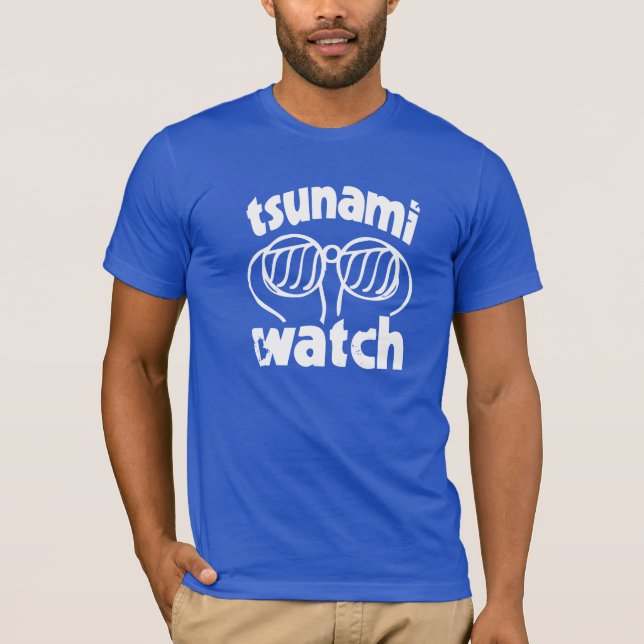tsunamiklocka t shirt (Framsida)