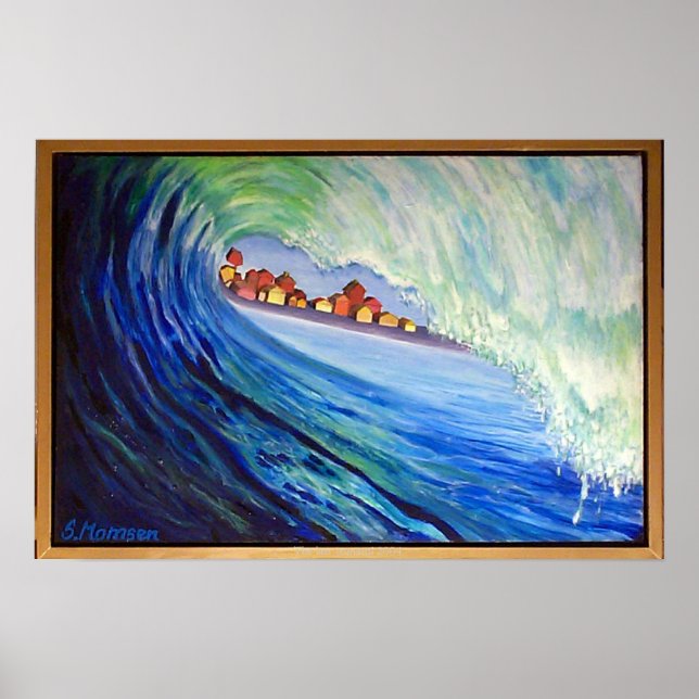 Tsunamin 2004 poster (Framsidan)