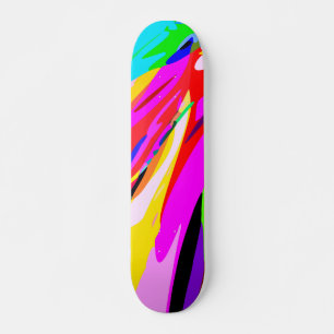 Tsunamin Färg Mini Skateboard Bräda 18,5 Cm