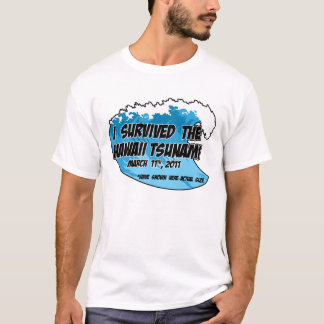Tsunamiöverlevande 2011 tee shirt