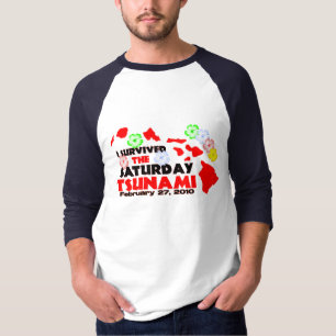 Tsunamiöverlevande (sid2) t shirt