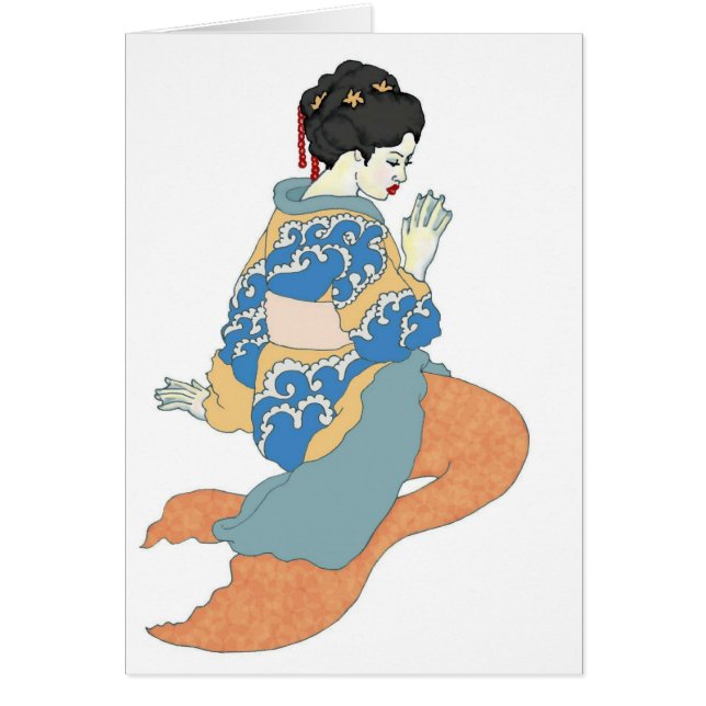 tsunamisagor hälsningskort (Framsidan)