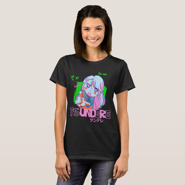 Tsundere T-shirt (Hel framsida)