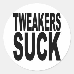 Tsvagers Suck Runt Klistermärke