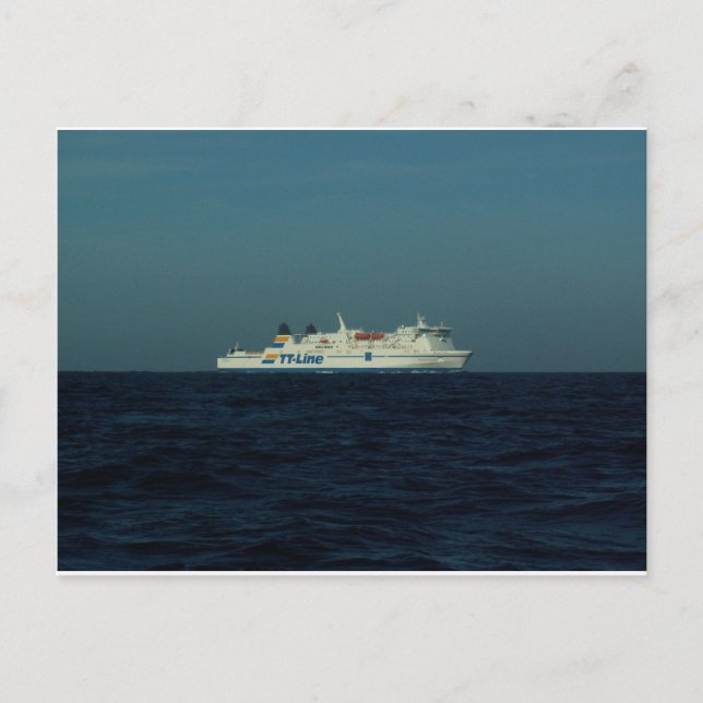 TT Line Ferry Vykort (Framsida)