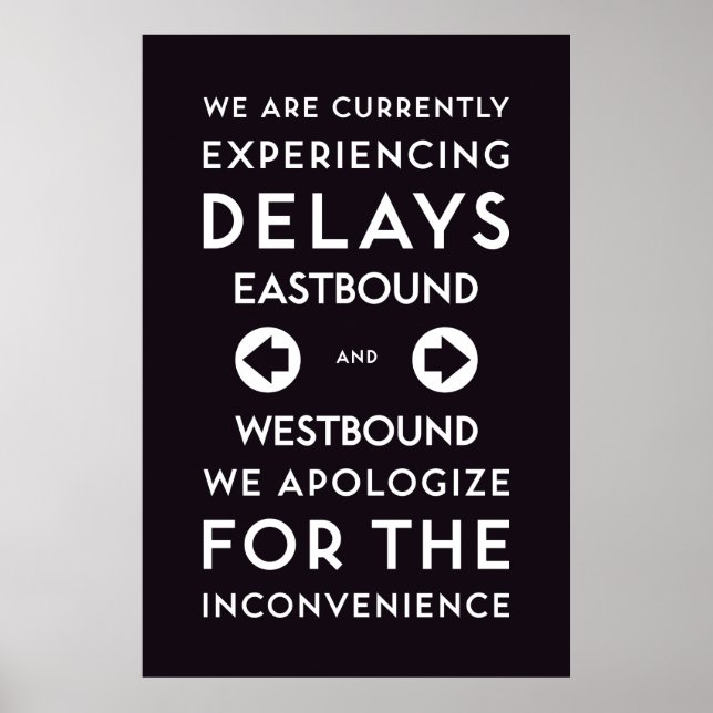 TTC - Apology Öster & Väster Poster (Framsidan)