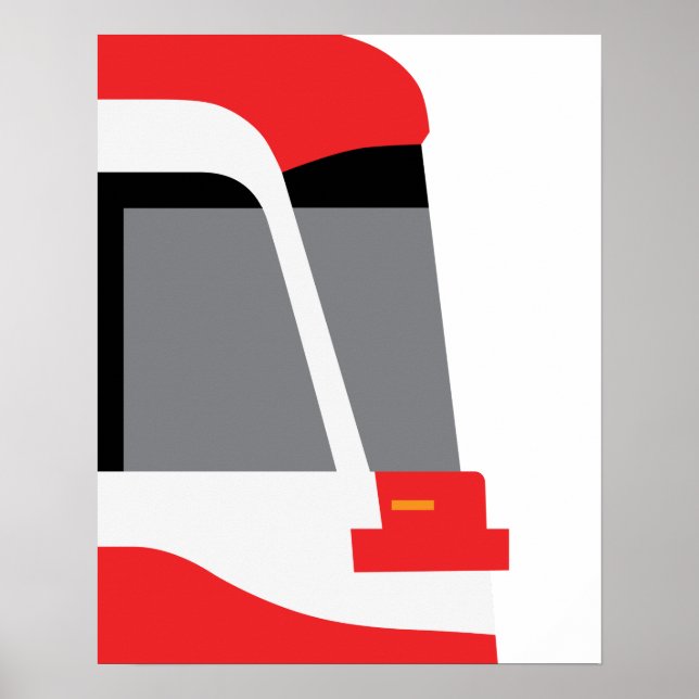 TTC New Streetcar-profil Poster (Framsidan)