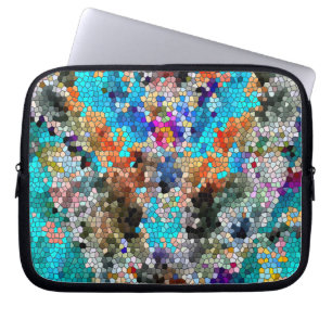 TTEQOTGCubismINV SGDRKDP BLUE Laptop Fodral