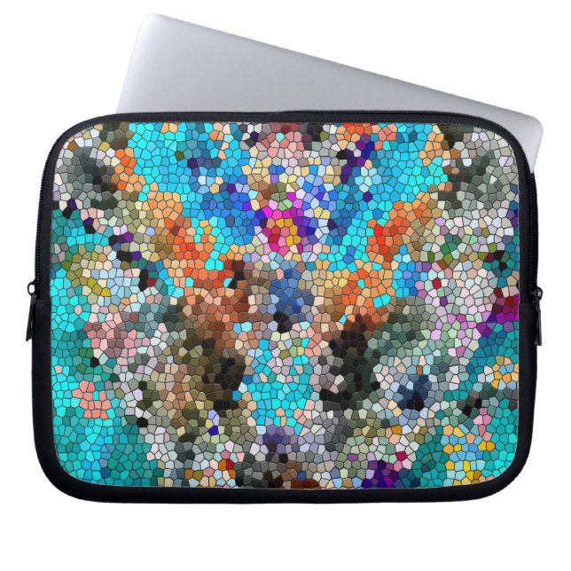 TTEQOTGCubismINV SGDRKDP BLUE Laptop Fodral (Framsidan)