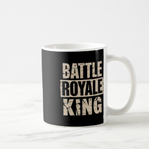 Ttle Royale King Distressed Gamer Kaffemugg