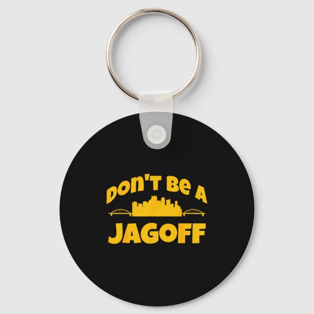 Ttsburgh Jagoff Yinz Funny Yinzer Steel City 412 H Nyckelring (Framsida)