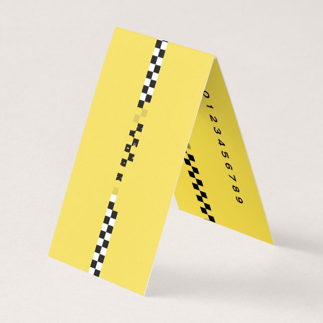 TTTs - New York - vikt visitkort (Baksida)