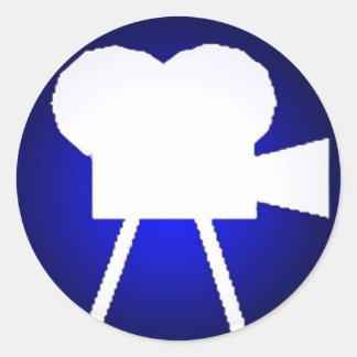 TTTstudios-Logotyp Runt Klistermärke