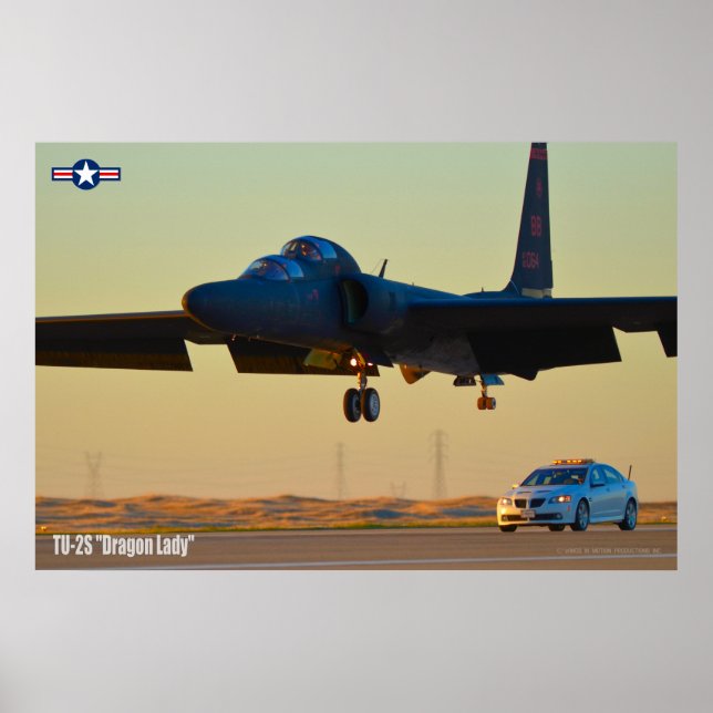 TU-2S DRAGON DAM POSTER (Framsidan)