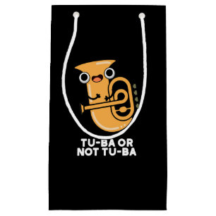 Tu-ba eller inte Tu-ba Shakespeare Pun Mörk BG