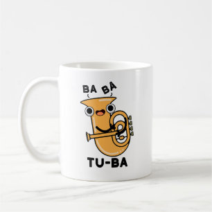 Tu-ba Roliga Tuba-ordlekar Kaffemugg