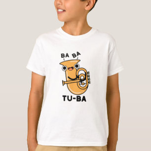 Tu-ba Roliga Tuba-ordlekar T Shirt