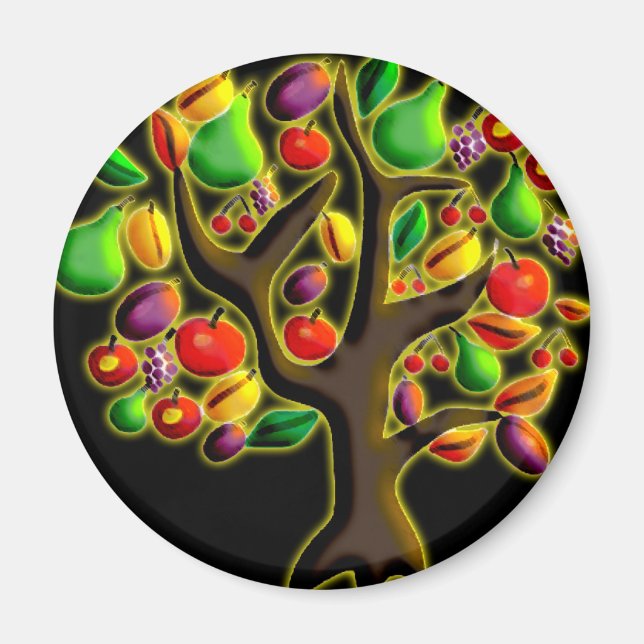 Tu Bishvat Magnet (Framsidan)