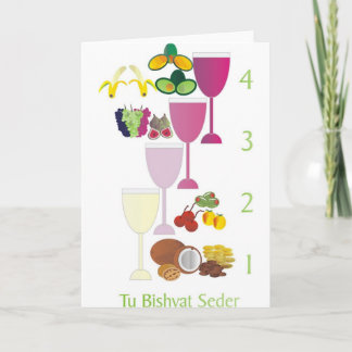 Tu Bishvat Seder Helgkort