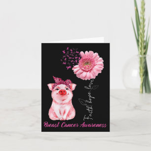 Tu Breast Cancer Awareness Costume Daisy Ribbon Pi Kort