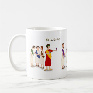 "Tu Brute?" Julius Caesar vid Party Kaffemugg
