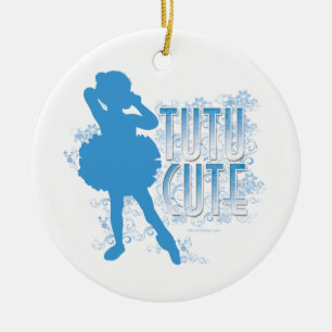 Tu Cute Blue Julgransprydnad Keramik