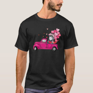 Tu Cute Lastbil Cat Valentines day Costume Boy Gir T Shirt