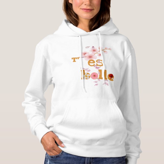 Tu es belle t shirt (Framsida)