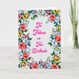 Tu Futuro Brilla con Luz Propia Felicitación Kort