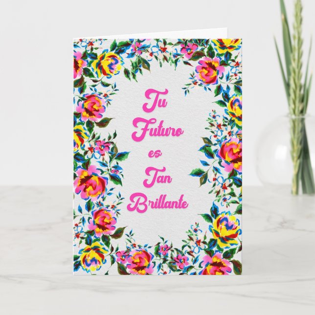 Tu Futuro Brilla con Luz Propia Felicitación Kort (Framsida)