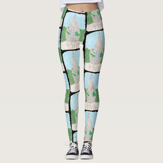 Tu Long Academy Leggings (Framsida)