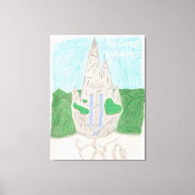 Tu Long Academy (med namn_english) Canvastryck (Framsida)