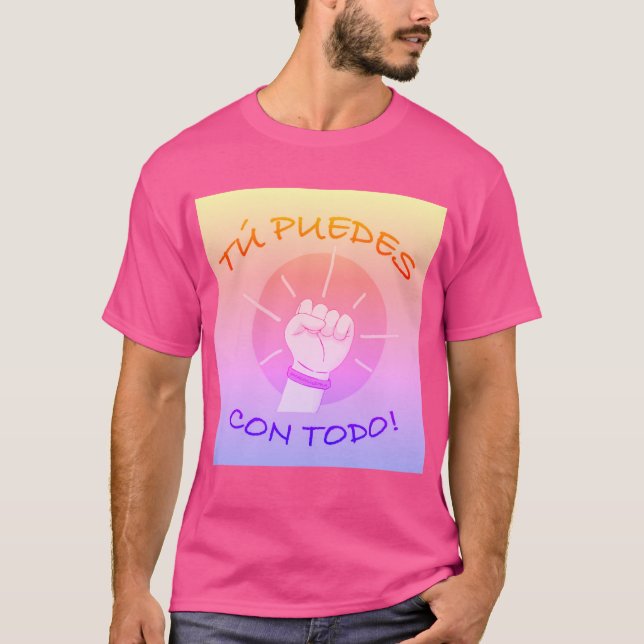 tu puedes  t shirt (Framsida)