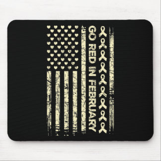 Tu Red Ribbon Heart Disease Awareness Gift America Musmatta