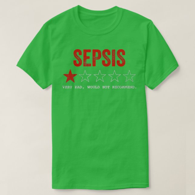 Tu Sepsis Awareness Month Costume Ribbon Family  T Shirt (Design framsida)
