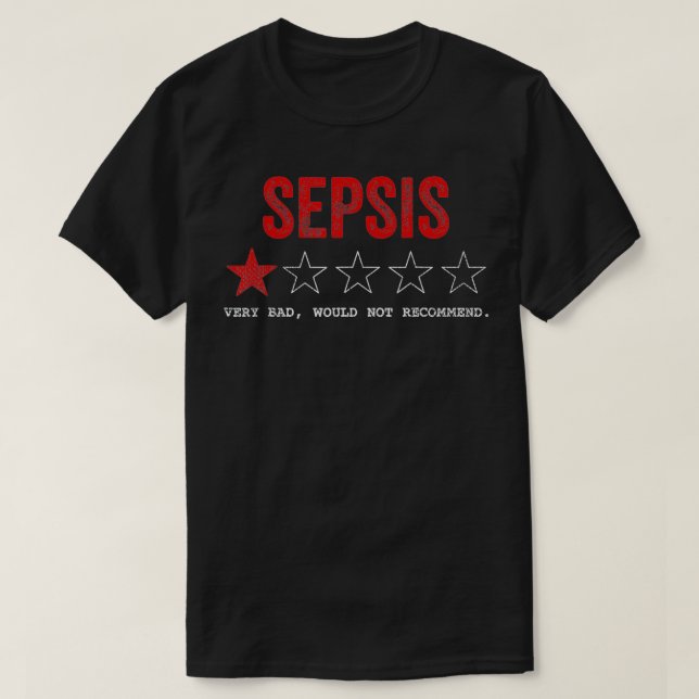 Tu Sepsis Awareness Month Costume Ribbon Family  T Shirt (Design framsida)