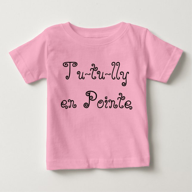 Tu-tu-lly en Pointe Tee (Framsida)