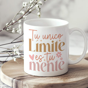 "Tú Unico Limite es Tu Mente" Boho Inspirational Kaffemugg