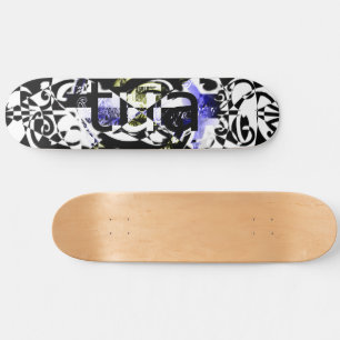 tua-design mini skateboard bräda 18,5 cm