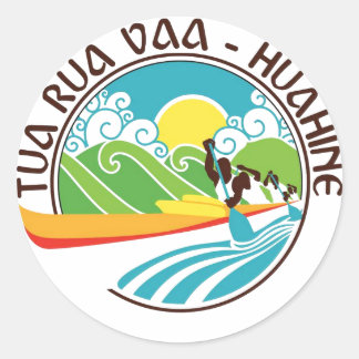 Tua Rua-dekal nr 1 Runt Klistermärke